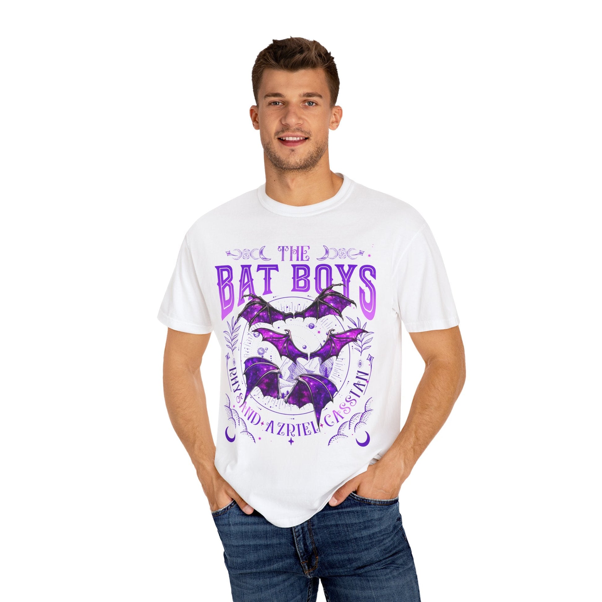 The Bat Boys A Court of Thorns and Roses Comfort Colors Garment - Dyed T - shirt - Awfullynerdy.co