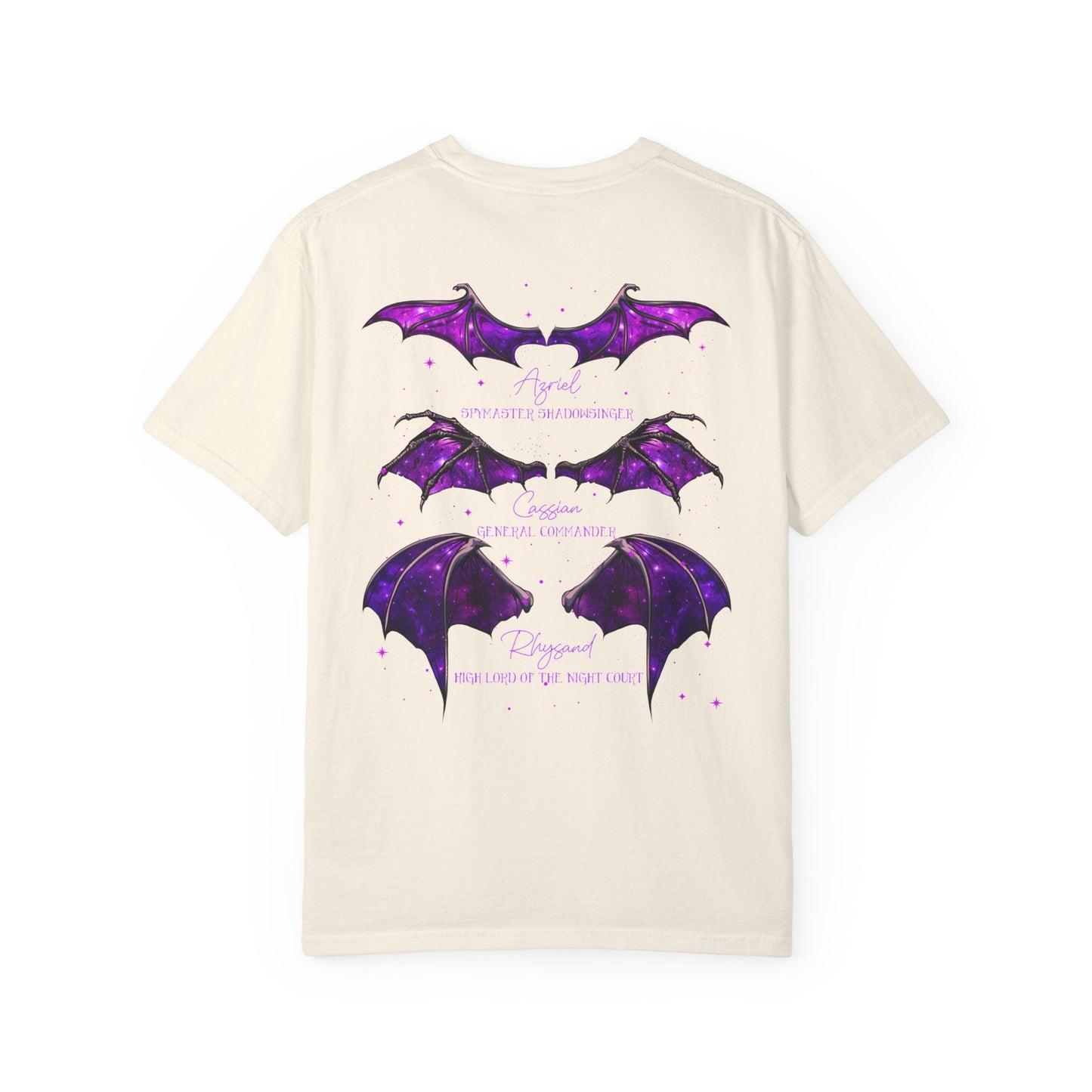 The Bat Boys A Court of Thorns and Roses Comfort Colors Garment - Dyed T - shirt - Awfullynerdy.co