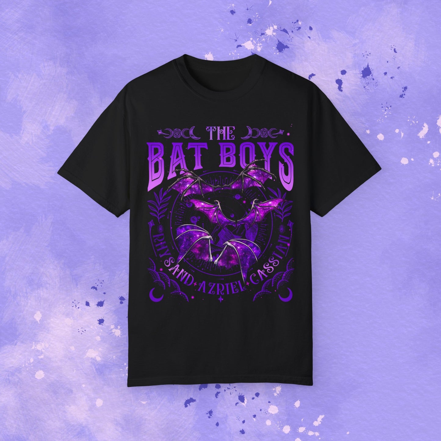 The Bat Boys A Court of Thorns and Roses Comfort Colors Garment - Dyed T - shirt - Awfullynerdy.co