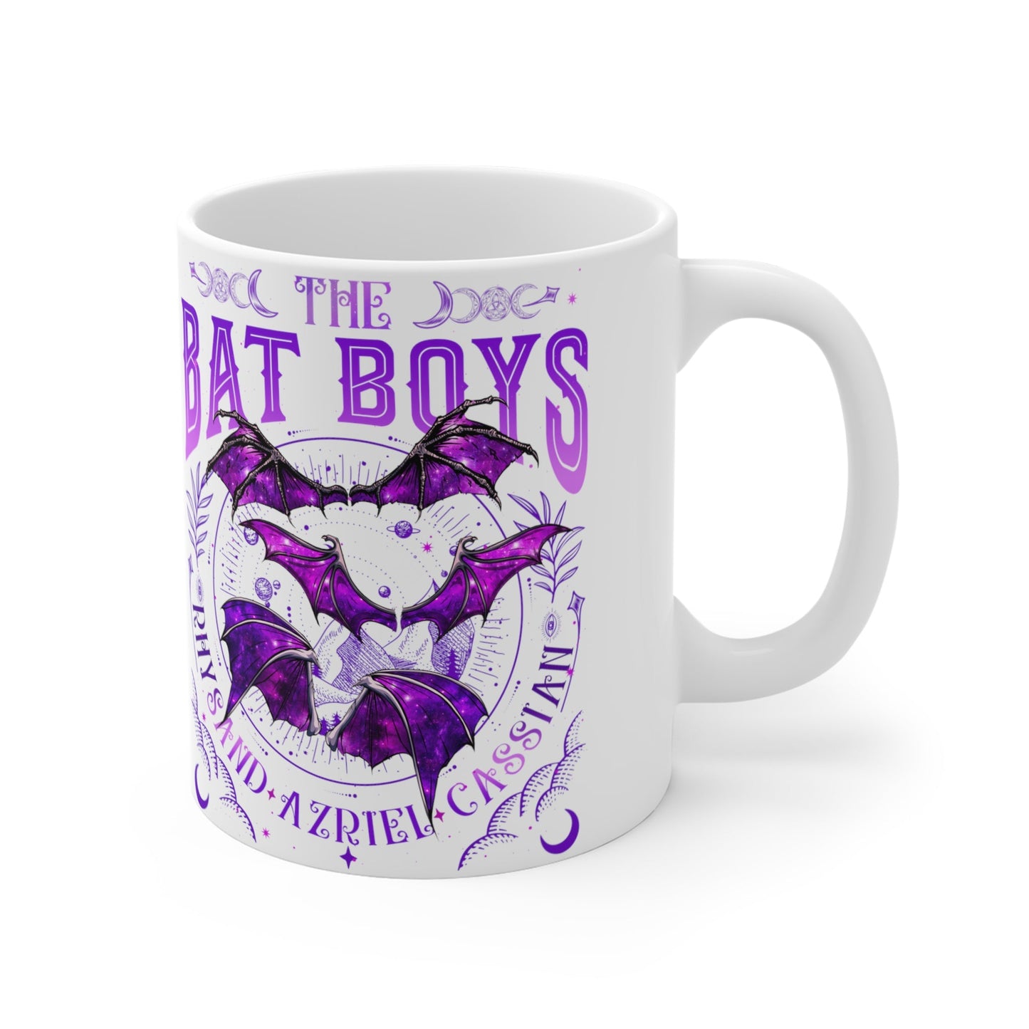 The Bat Boys ACOTAR Mug 11oz Microwave Safe Dishwasher Safe - Awfullynerdy.co