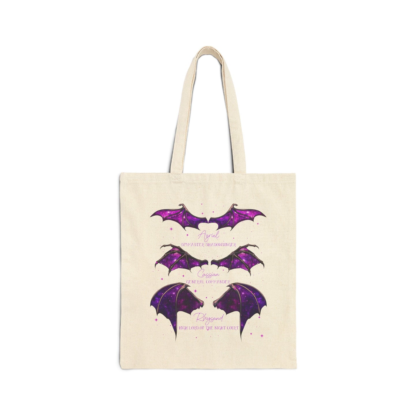 The Bat Boys Purple Cotton Canvas Tote Bag - Awfullynerdy.co