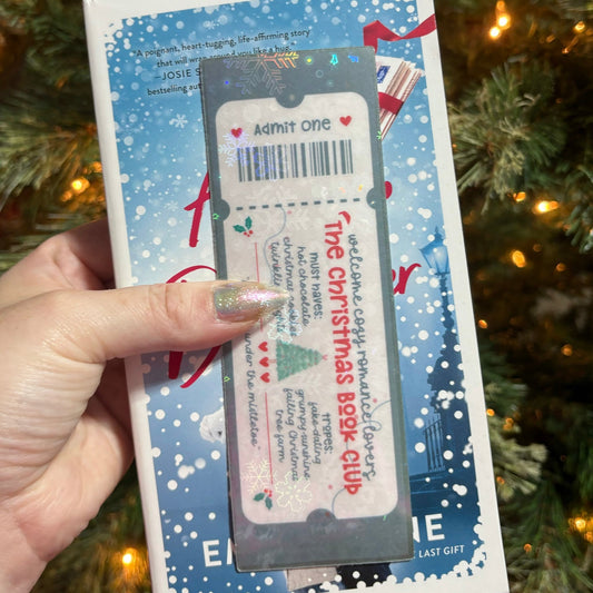 The Christmas Book Club Bookmark - Awfullynerdy.co