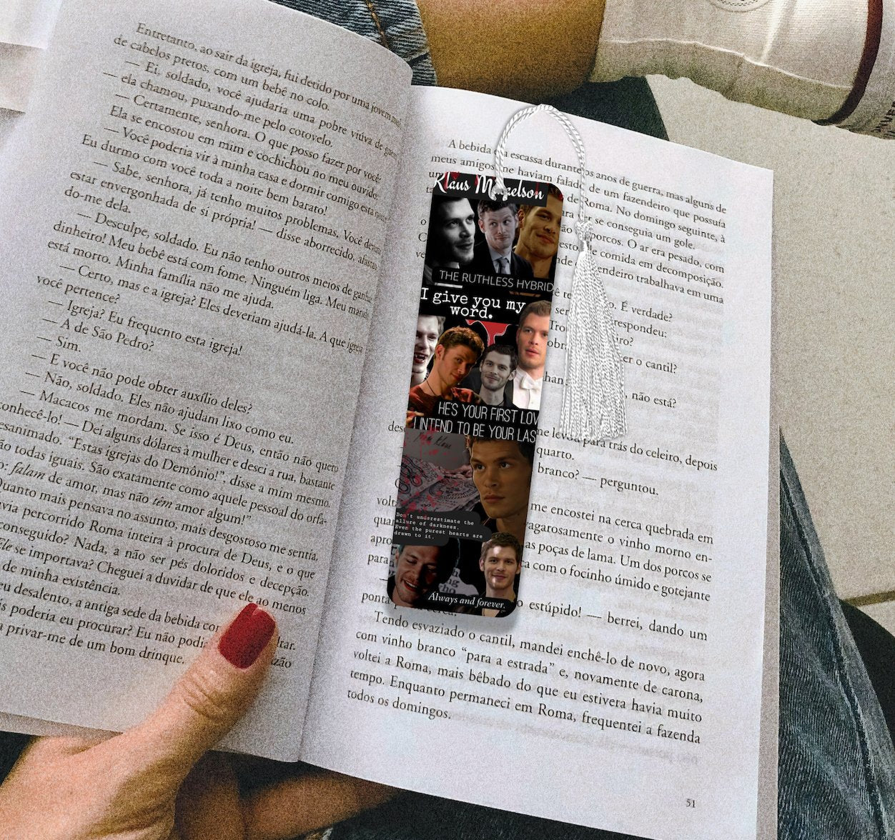 The Original Hot Vampire Guy Bookmark - Awfullynerdy.co