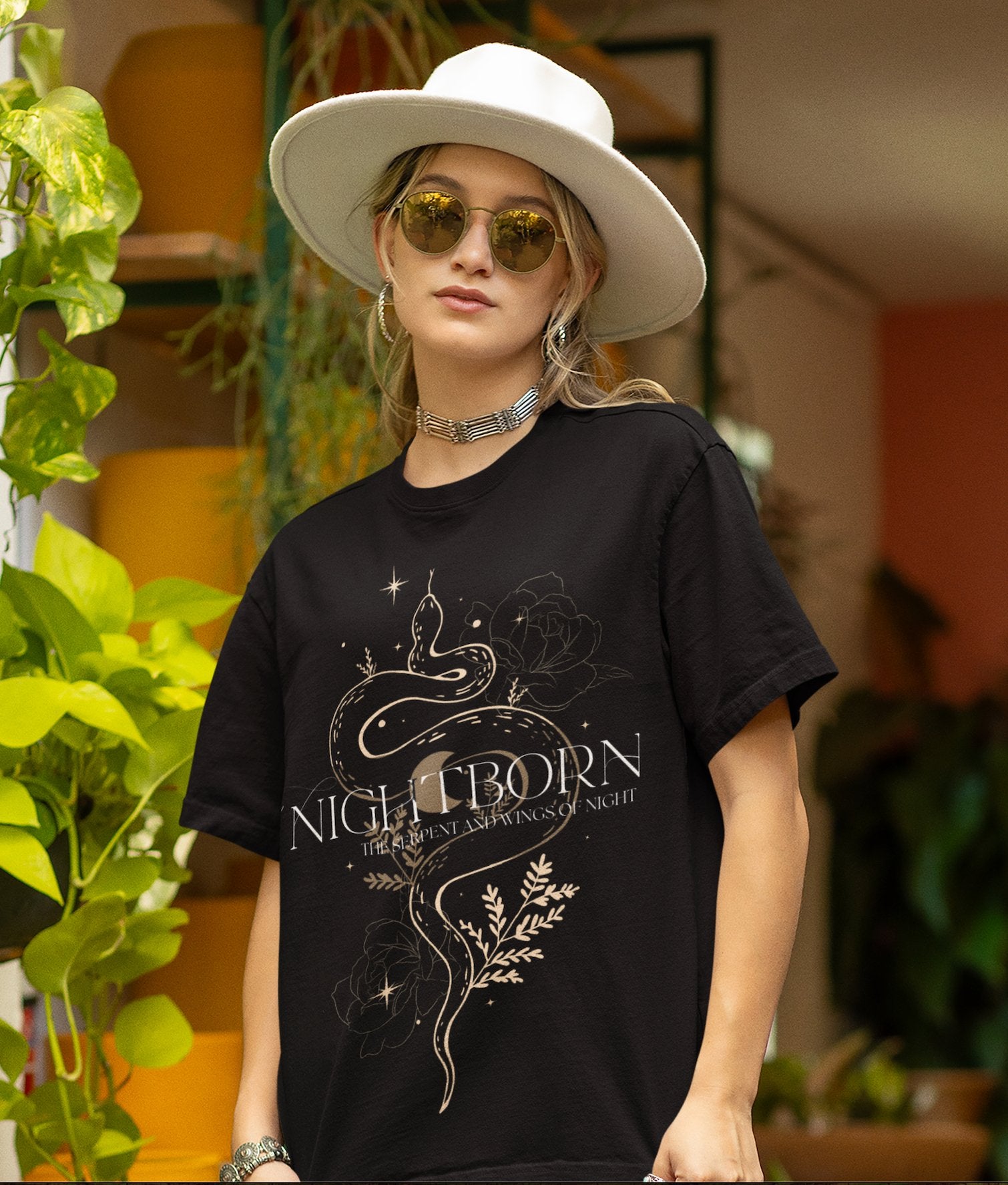 The Serpent and The Wings of Night Nightborn Dual - Sided Unisex Softstyle T - Shirt - Awfullynerdy.co