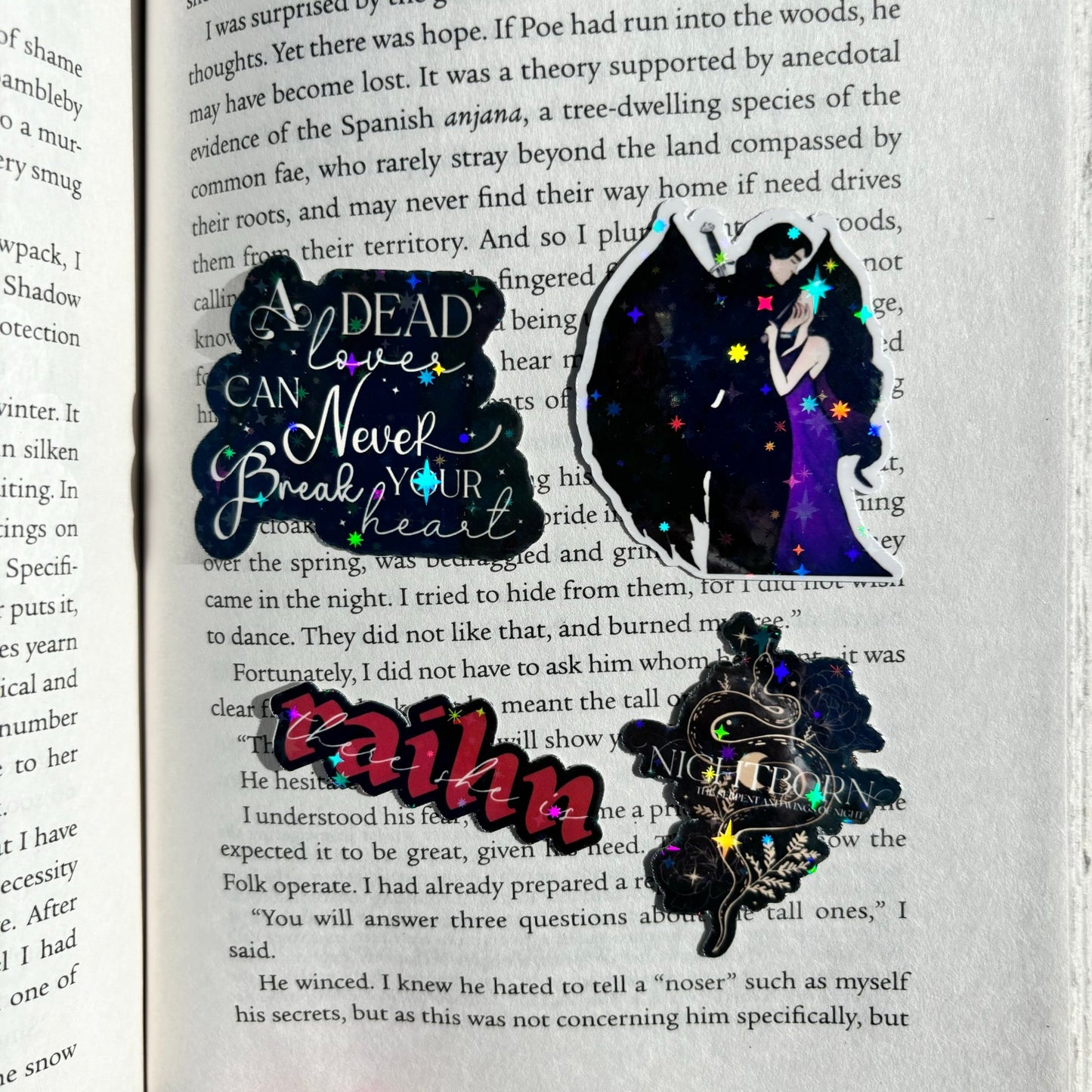 The Serpent and The Wings of Night Sticker Bundle - Awfullynerdy.co