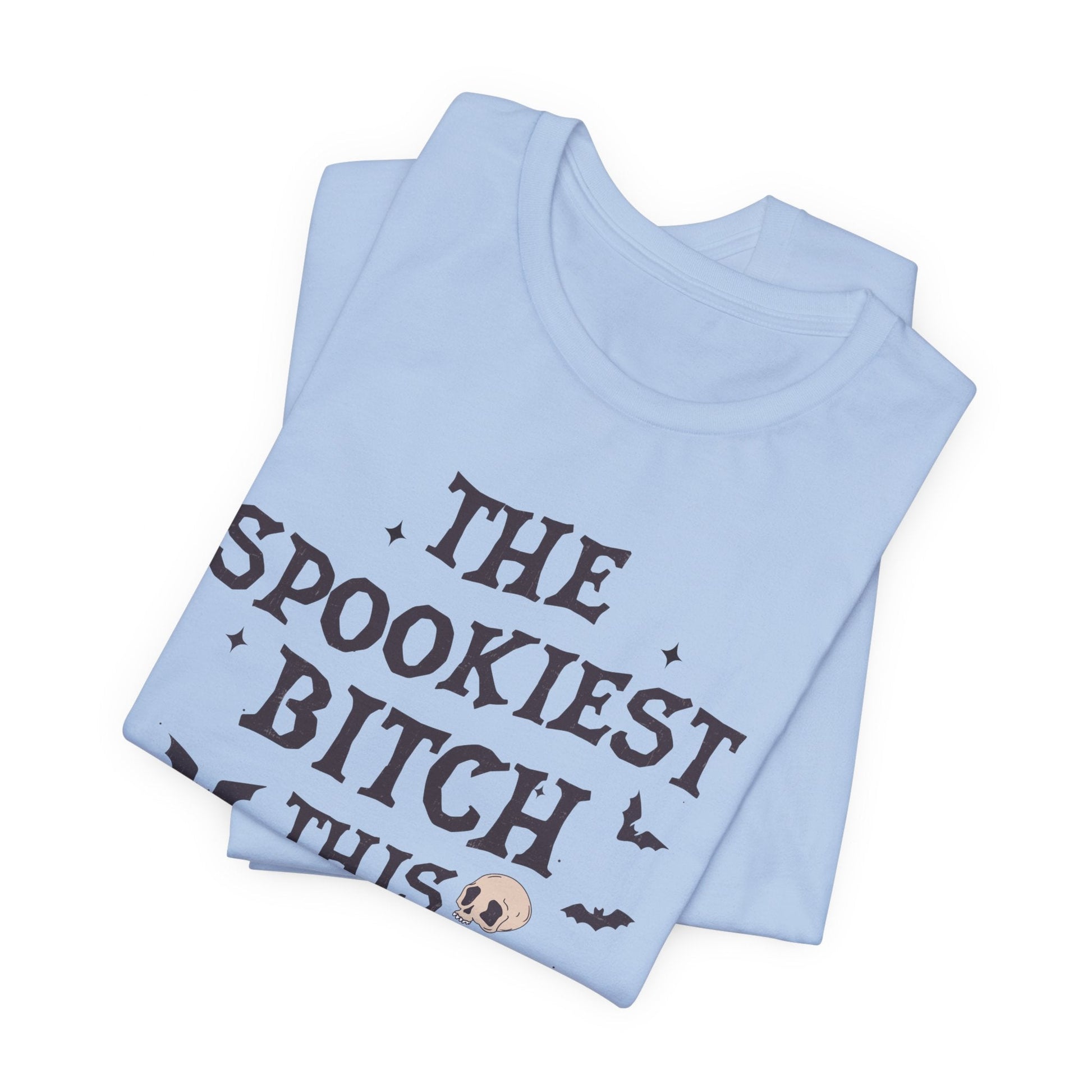 The Spookiest B This Side of Salem Unisex Jersey Short Sleeve Tee - Awfullynerdy.co