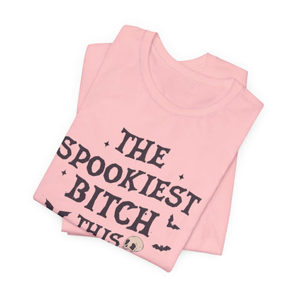 The Spookiest B This Side of Salem Unisex Jersey Short Sleeve Tee - Awfullynerdy.co