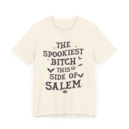 The Spookiest B This Side of Salem Unisex Jersey Short Sleeve Tee - Awfullynerdy.co