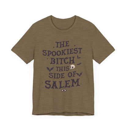 The Spookiest B This Side of Salem Unisex Jersey Short Sleeve Tee - Awfullynerdy.co