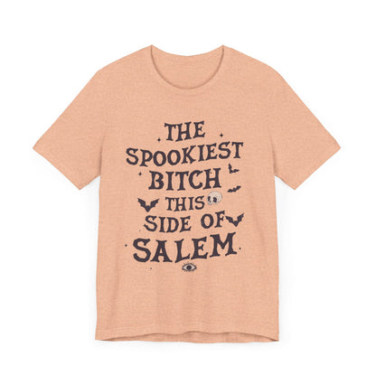 The Spookiest B This Side of Salem Unisex Jersey Short Sleeve Tee - Awfullynerdy.co