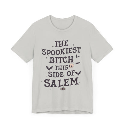 The Spookiest B This Side of Salem Unisex Jersey Short Sleeve Tee - Awfullynerdy.co