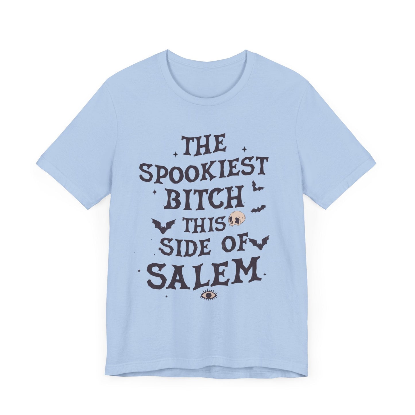 The Spookiest B This Side of Salem Unisex Jersey Short Sleeve Tee - Awfullynerdy.co