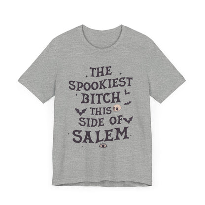 The Spookiest B This Side of Salem Unisex Jersey Short Sleeve Tee - Awfullynerdy.co