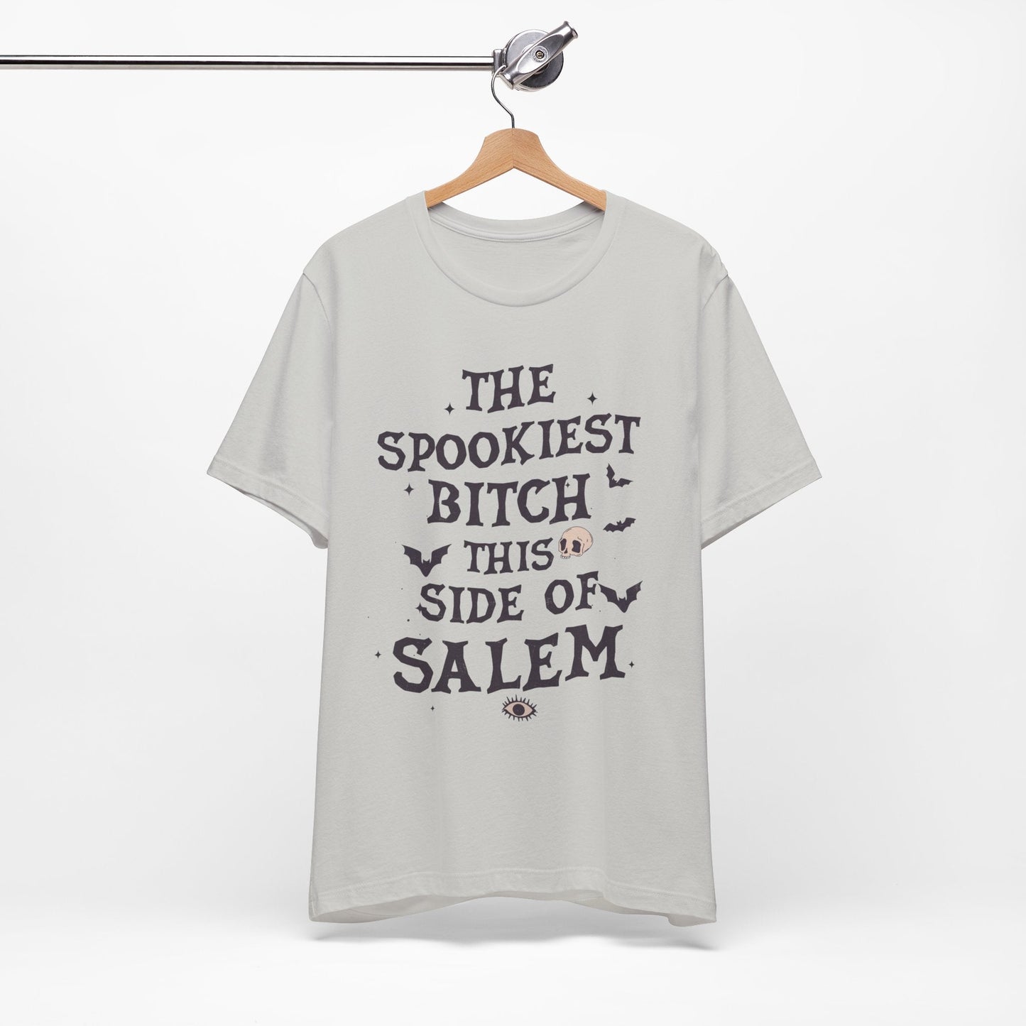 The Spookiest B This Side of Salem Unisex Jersey Short Sleeve Tee - Awfullynerdy.co