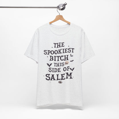 The Spookiest B This Side of Salem Unisex Jersey Short Sleeve Tee - Awfullynerdy.co