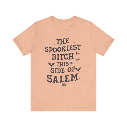 The Spookiest B This Side of Salem Unisex Jersey Short Sleeve Tee - Awfullynerdy.co