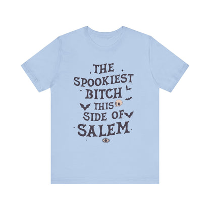 The Spookiest B This Side of Salem Unisex Jersey Short Sleeve Tee - Awfullynerdy.co