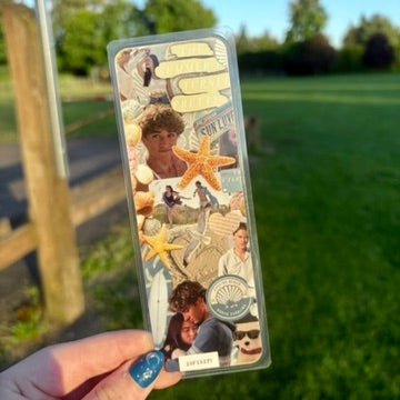 The Summer I Turned Pretty Inspired Collage Dual - Sided Cardstock Bookmark - Awfullynerdy.co
