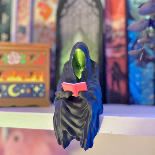 The Suriel Reading a Book Tealight Holder Bookshelf Decor - Awfullynerdy.co