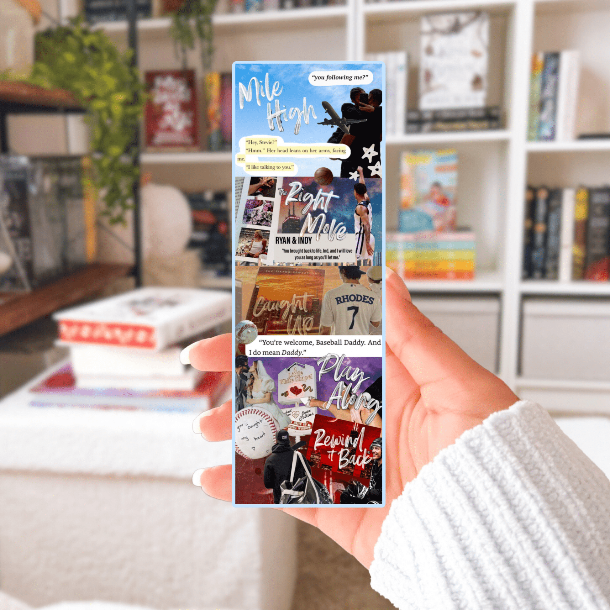 The Windy City Series Inspired Collage Bookmark - Awfullynerdy.co