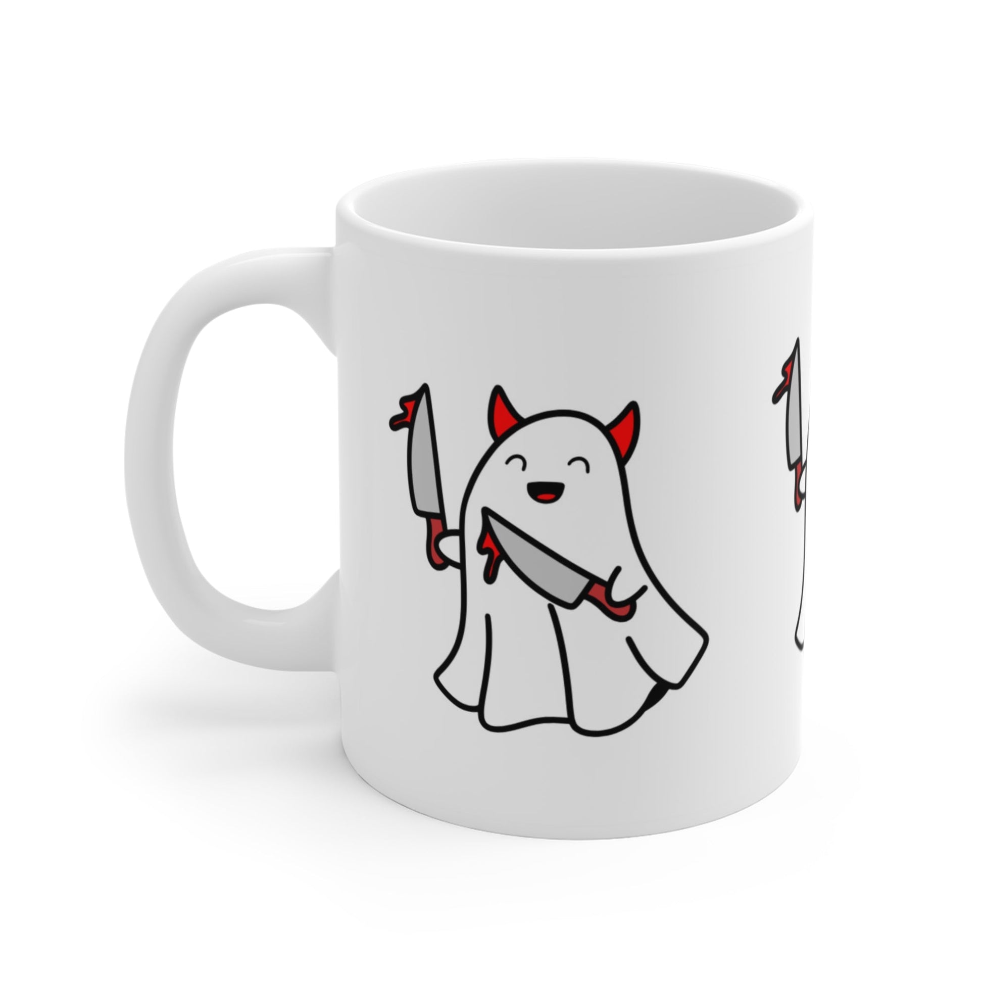 Thriller Ghosts Cute Mug 11oz - Awfullynerdy.co