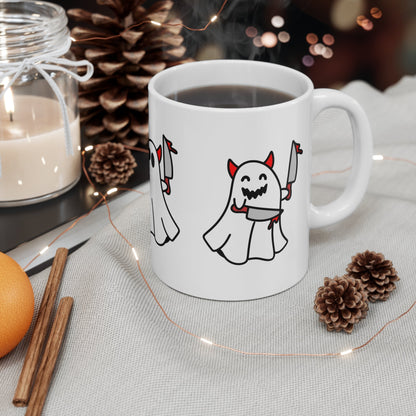 Thriller Ghosts Cute Mug 11oz - Awfullynerdy.co