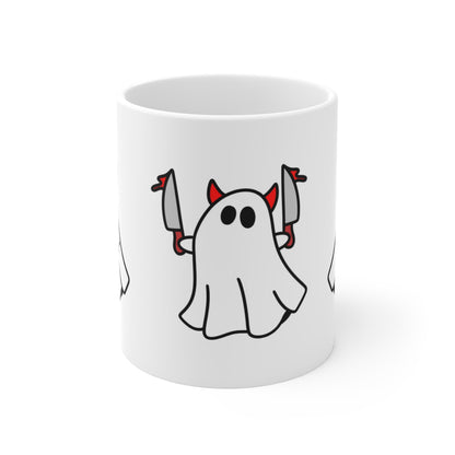 Thriller Ghosts Cute Mug 11oz - Awfullynerdy.co