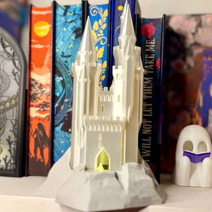 Throne of Glass Inspired Castle Bookshelf Decor - Awfullynerdy.co