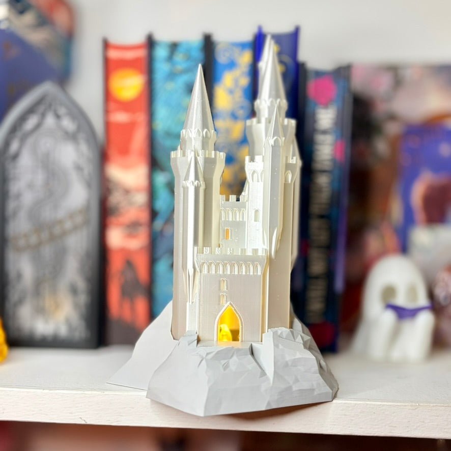 Throne of Glass Inspired Castle Bookshelf Decor - Awfullynerdy.co