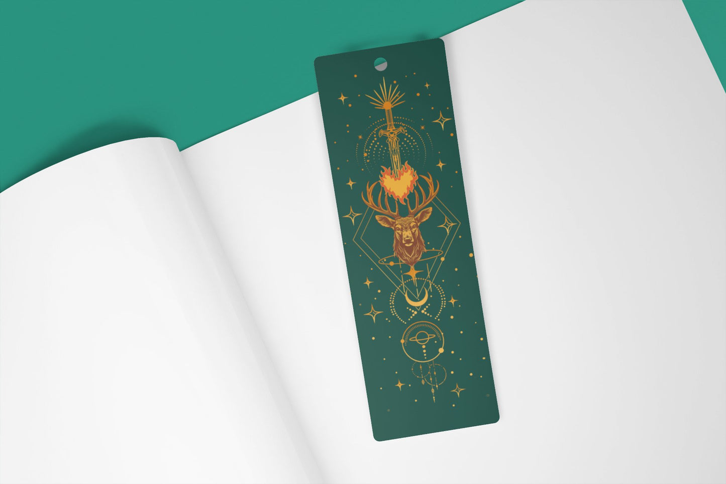 Throne of Glass Symbols Metal Bookmark - Awfullynerdy.co