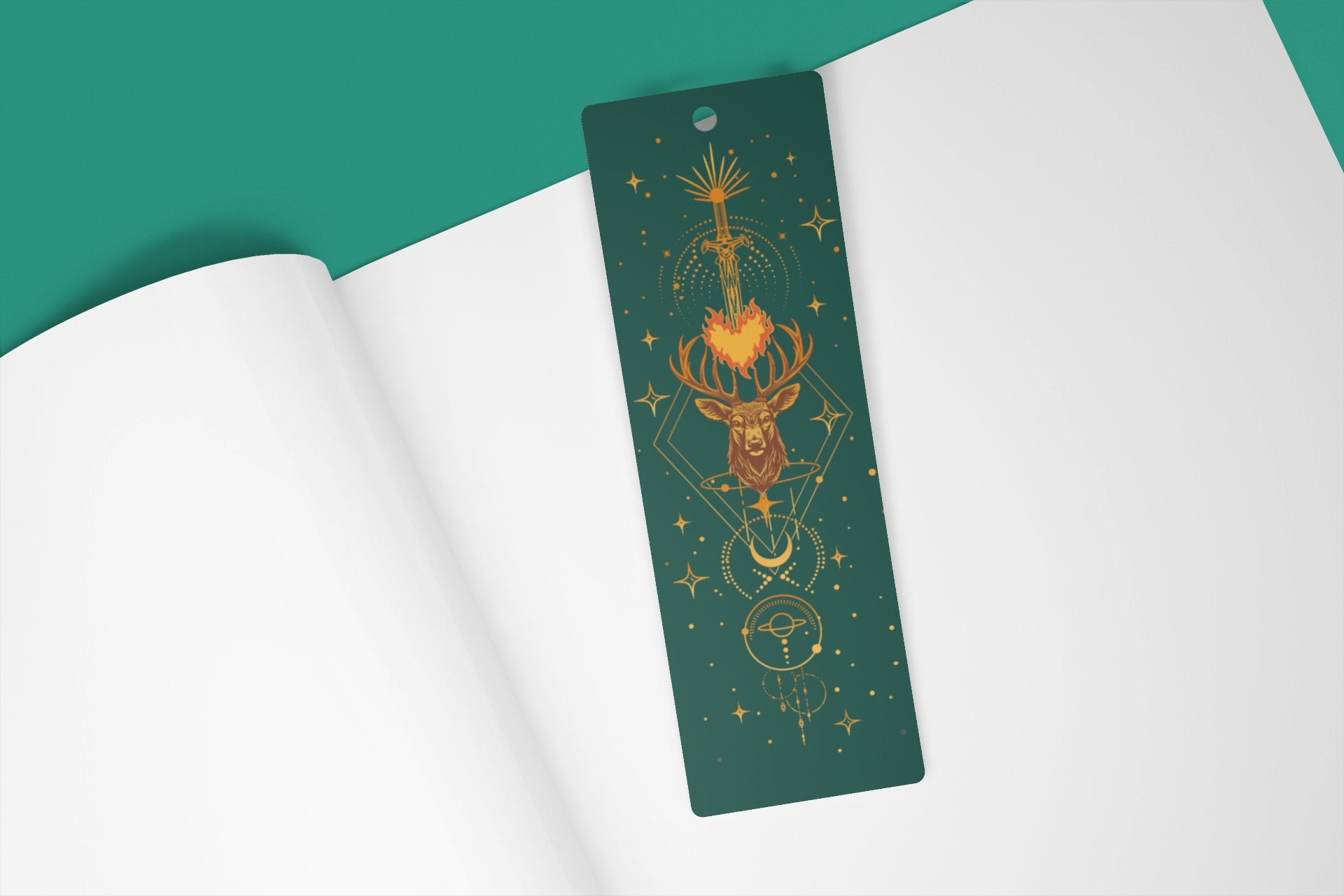 Throne of Glass Symbols Metal Bookmark - Awfullynerdy.co