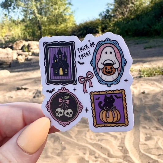 Trick or Treat Photos Sticker - Awfullynerdy.co