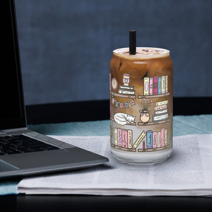 TS Book Shelf Can - shaped glass - Awfullynerdy.co