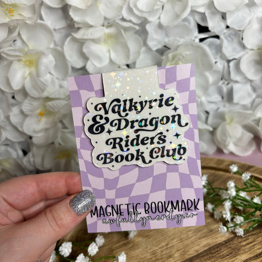 Valkyrie & Dragon Riders Book Club Magnetic Bookmark - Awfullynerdy.co