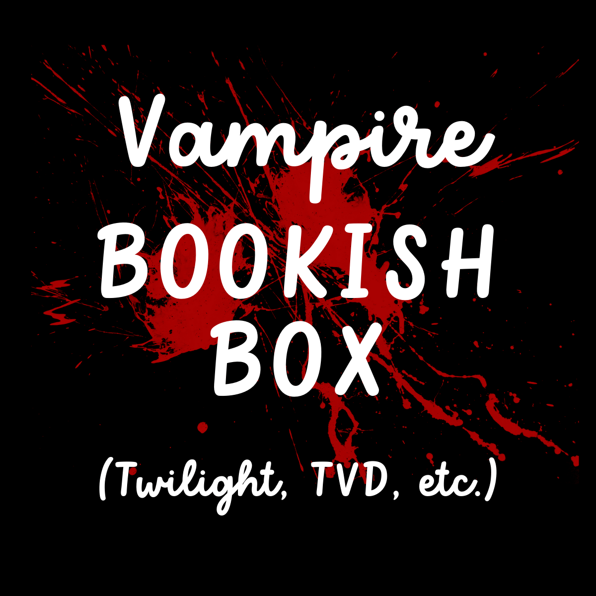 🦇 Vampire Bookish Mystery Box | Twilight, TVD & Spooky Bookish Merch - Awfullynerdy.co