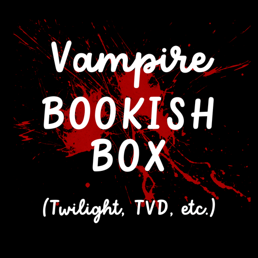 🦇 Vampire Bookish Mystery Box | Twilight, TVD & Spooky Bookish Merch - Awfullynerdy.co