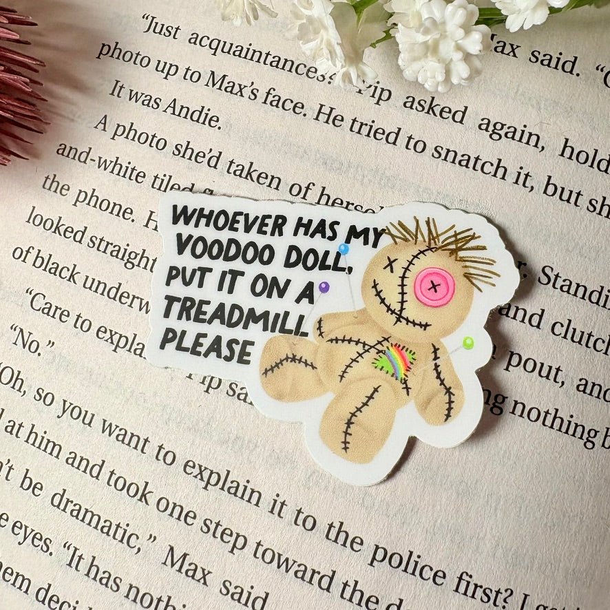 Voodoo Doll 2 inch Matte Sticker - Awfullynerdy.co