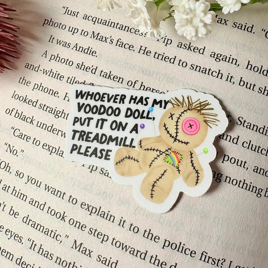 Voodoo Doll 2 inch Matte Sticker - Awfullynerdy.co