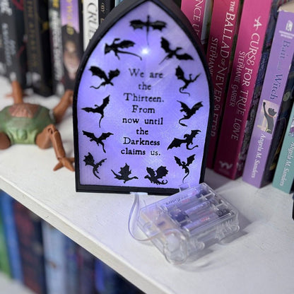 We are the Thirteen Light Up Book Nook - Awfullynerdy.co