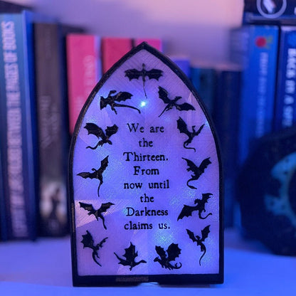 We are the Thirteen Light Up Book Nook - Awfullynerdy.co