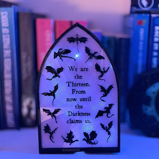 We are the Thirteen Light Up Book Nook - Awfullynerdy.co