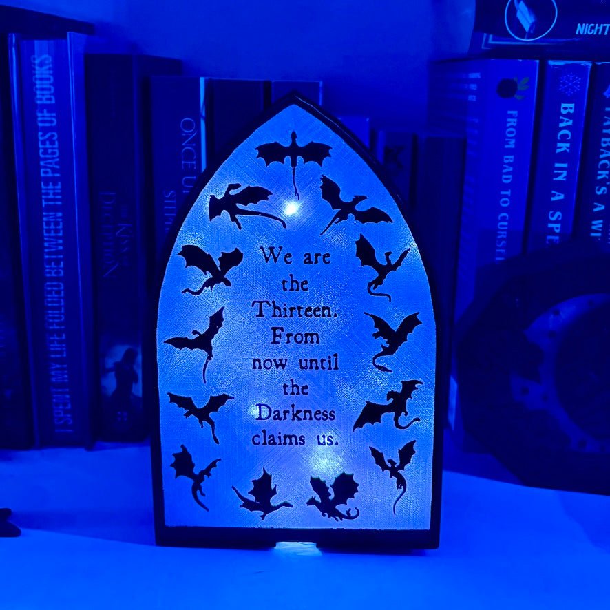 We are the Thirteen Light Up Book Nook - Awfullynerdy.co