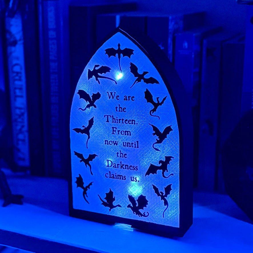We are the Thirteen Light Up Book Nook - Awfullynerdy.co