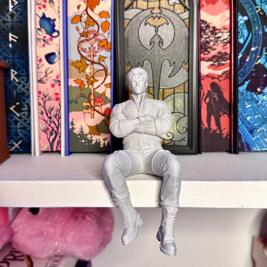 Xaden inspired Bookshelf Decor - Awfullynerdy.co