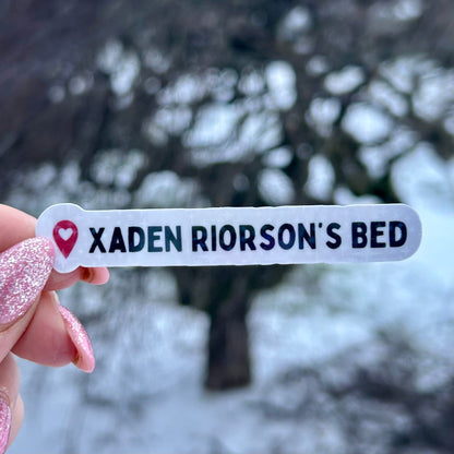 Xaden Riorson Location Sticker - Awfullynerdy.co