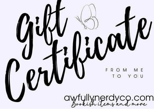 Awfullynerdy.co Online Code Gift Card - Awfullynerdy.co