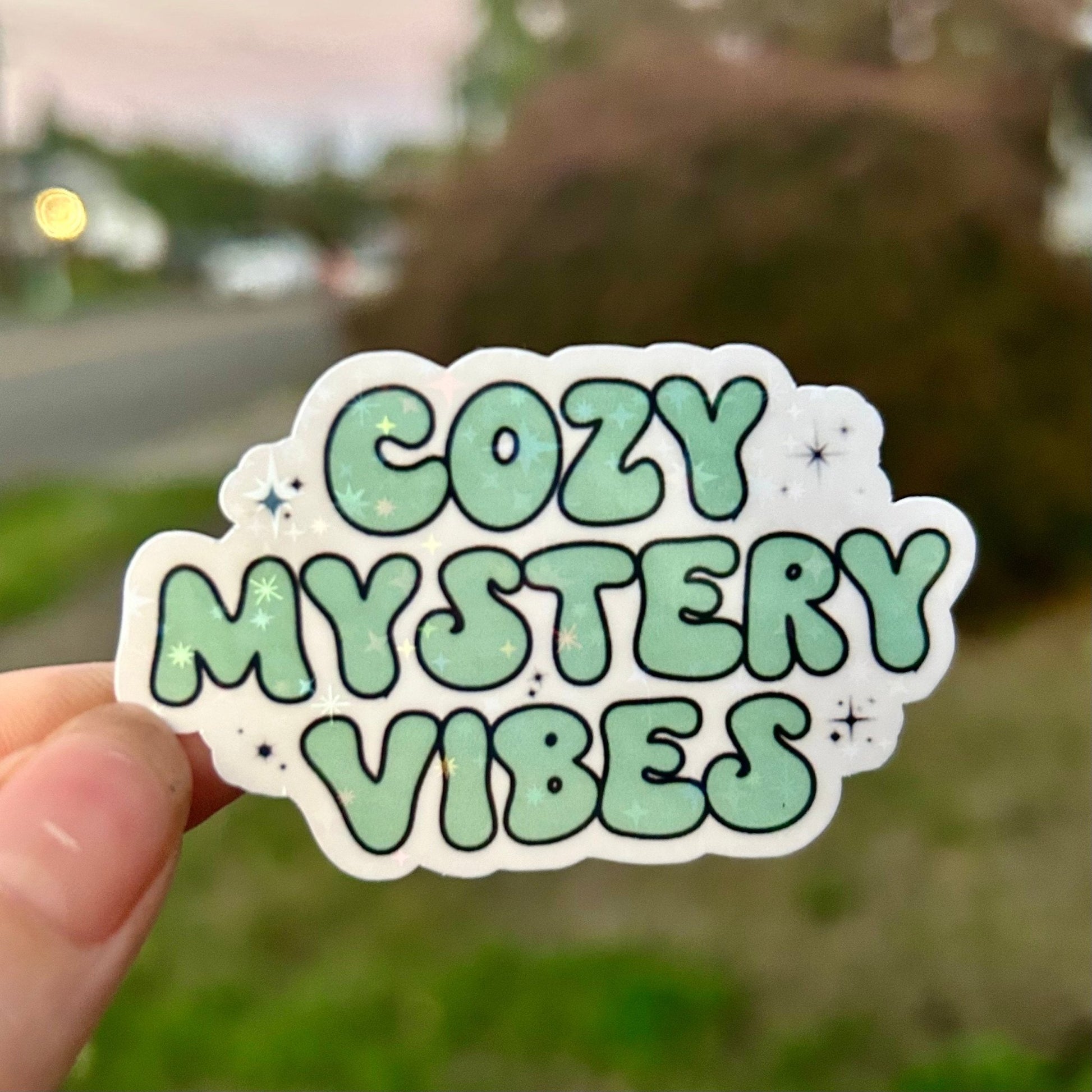 Cozy Reading Vibes Stickers - Awfullynerdy.co