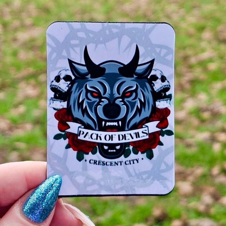 Crescent City Pack of Devils Magnet - Awfullynerdy.co