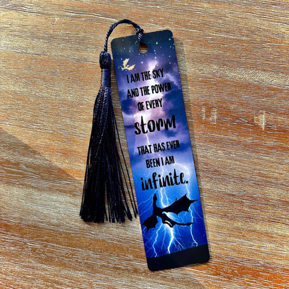 Fourth Wing Violet Quote Metal Bookmark - Awfullynerdy.co