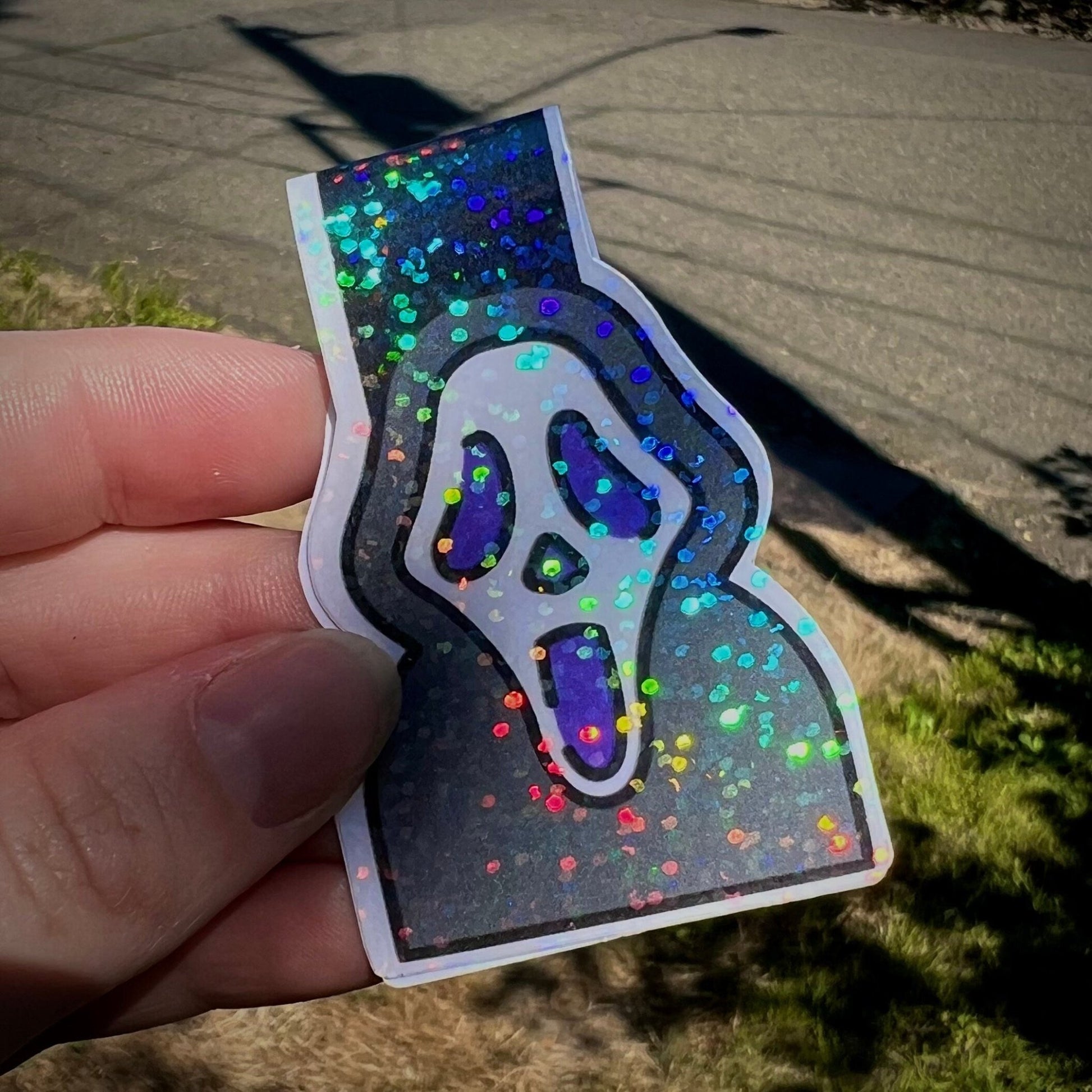 Ghost Face Magnetic Bookmark - Awfullynerdy.co